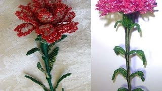 Гвоздики из бисера