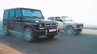 ТАКОГО точно НЕ ОЖИДАЛИ!  ТУРБО НИВА против MERCEDES G63 AMG. ЧЕМ ТУРБО лучше стандартной НИВЫ?