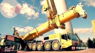 Самый мощный автокран в мире - TEREX AC 1000