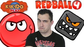 ? НОВЫЕ ПРИКЛЮЧЕНИЯ КРАСНОГО ШАРИКА RED BALL 4 Красный Шарик против Черного Квадрата ПРОХОЖДЕНИЕ