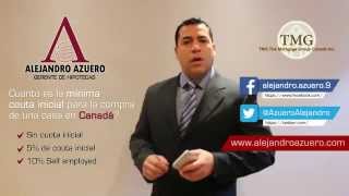 Cuanto es la mínima cuota inicial para comprar casa en Canadá?