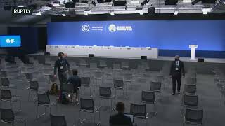 LIVE: Bolivian President Arce delivers remarks on sidelines of COP26