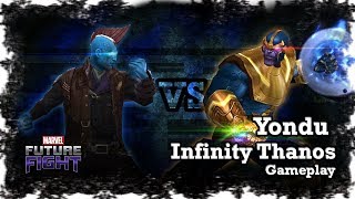 Marvel: Future Fight - Yondu Vol.2 Tier 1 Perfect!! Gameplay | WB - Infinity Thanos