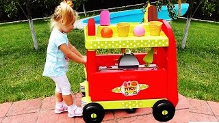Играем в Магазин МАКДОНАЛЬДС НА КОЛЕСАХ Видео Для Детей McDonalds