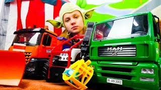 Большие машины на Марсе: видео про машинки