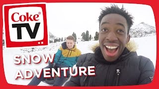 Manny & Jake Boys in Austria! Huskies, Igloos & Sledging! #CokeTVMoment