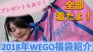 【2018年福袋紹介】WEGOの福袋を紹介！【2018 Lucky Bag Opening】Opening WEGO Lucky Bag