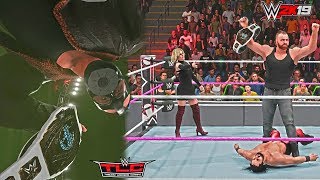 WWE 2K19: Dean Ambrose Updated Heel Mask & Hair Attire Mod w/ GFX & Theme ft. Seth Rollins - TLC