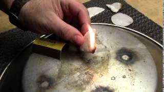 Cotton Round and Wax Fire Starter