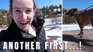 Walking My Dog for the FIRST Time Since Amputation!