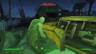 Fallout 4 (Ghoul Problem At Sanctuary Hills) Fiddler's Green Trailer Estates HD