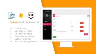 Firebase Admin Dashboard With Apps API