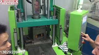 TW brand plug making machine plastic insert vertical injection moulding machine factory