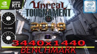 Unreal Tournament (2019) - Benchmark - RTX 2080 ti - i9 9900k - Ultrawide 3440x1440