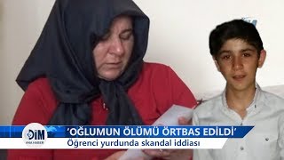 ALANYA'DA ÖĞRENCİ YURDUNDA ÖLEN ÇOCUĞUN YENİ GÖRÜNTÜLERİ ORTAYA ÇIKTI
