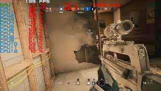 I7 6800k + GTX 1080 + 32G RAM + SSD  Rainbow Six Siege Benchmark (1080P)