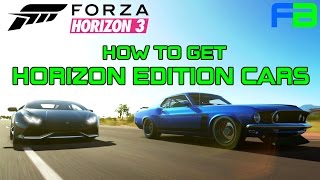How To Get Cheap "Horizon Edition" Cars: Wheel Spins - Forza Horizon 3