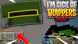 THE WORST TYPE OF TRAPPERS... *RAGE* | Minecraft HCF