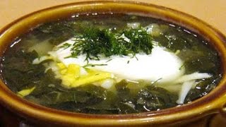 Зелёный борщ