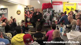 Markus Rühl - Teil 6 des Seminars im Fitnessdepot Berlin