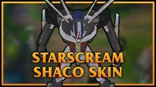 Starscream Shaco LoL Custom Skin ShowCase