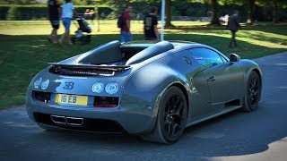 Supercars leaving a car show - September 2018
