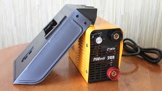 Самый маленький сварочный инвертор POCweld MMA-200 Profi | Обзор комплектации