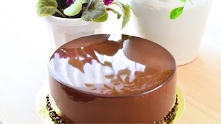 Зеркальная глазурь из какао ☆ Mirror Glaze cocoa