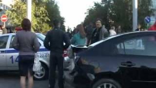 49 канал  Кто виноват в ДТП на площади Калинина