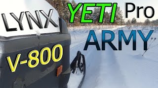 BRP Lynx Yeti pro Army V-800