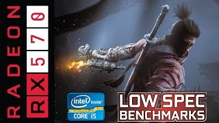 Sekiro: Shadows Die Twice on RX 570 | i5-2320 | 8GB DDR3 Benchmark & some gameplay