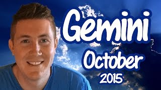 Horoscope for Gemini October 2015 | Predictive Astrology