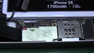 iPhone 5s после замены дисплея неправильная индикация зарядки и не работает датчик приближения