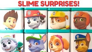 Paw Patrol Slime Play Doh Surprise Boxes for Preschool and Kids