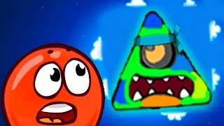 Красный Шар Мультик Игра   про прыгучий ШАРИК Red ball 4 для мальчика и девочки от Спуди!