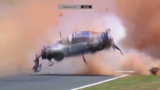 30 самых ужасных аварий на гонках