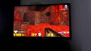 Raspberry pi quake 3 how to, map, cheats, easy tutorial.