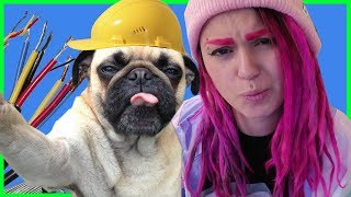 ЗАВЕЛА СОБАКУ ЭЛЕКТРИКА | ПЛАСТИЛИНОВЫЕ ТРЭШ ИГРЫ #7 | ВИКА КАРТЕР