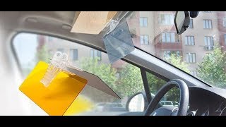 Обзор товаров антибликовый козырёк от солнца и  Laser Fast
