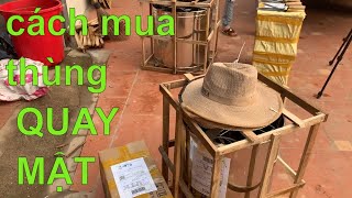Nắng lên rồi các bác mua thùng quay mật vật tư nuôi ong liên hệ bên em sdt 0945 234 826