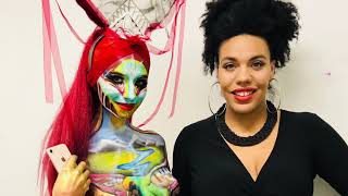 Daegu International Bodypainting Festival 2018, Special Artist And Lumo Models