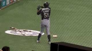 2012.3.26 巨人ホールトンvsマリナーズイチロー