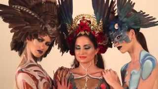 Pretty Girls "Sexy Models " Nude Body Painting Teaser"