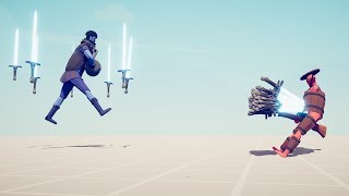JEDICASTER vs EVERY UNIT - Totally Accurate Battle Simulator TABS