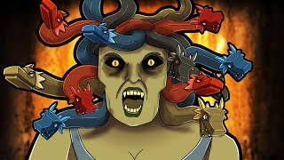 DON'T LOOK - Ancient Greek MEDUSA! (Minecraft Dragons)