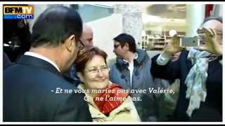 Hollande malmené à Dijon en moins de 3 minutes