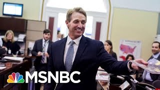 President Donald Trump Goes After GOP Sen. Jeff Flake, Says His Career Toast' | Morning Joe | MSNBC