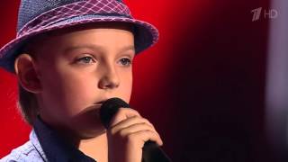 Арсений Собольков. "O Sole Mio" - Слепые прослушивания - Голос Дети - Сезон 3
