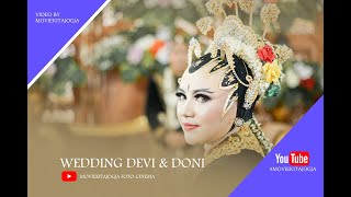 Wedding Clip Devi & Donny By MOVIEKITAJOGJA