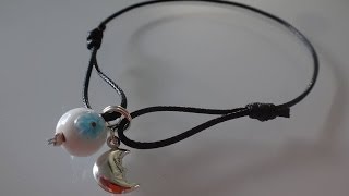 tuto bracelet noeuds coulissants